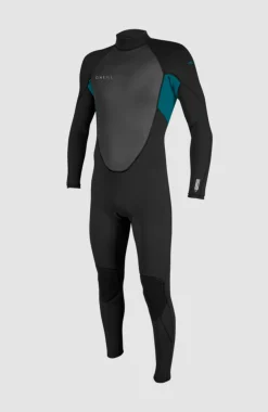 HommesReactor-2 3/2mm Back Zip Full Wetsuit| Noire