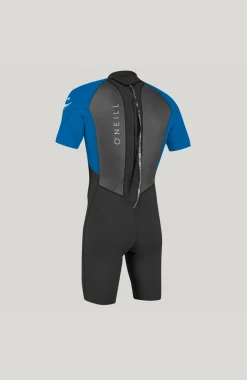 HommesReactor-2 2mm Back Zip Shortsleeve Spring Wetsuit| Bleu
