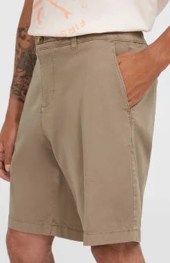 HommesShort chino Essentials| Brun