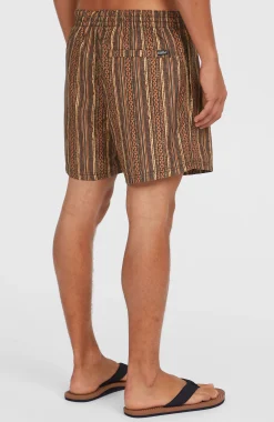 HommesShort de bain Cali Print 15''| Orange