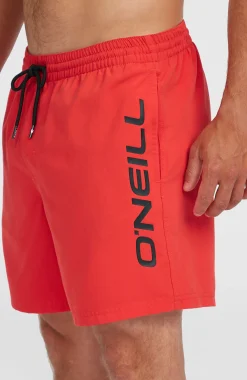HommesShort de bain Cali 16''| Rouge