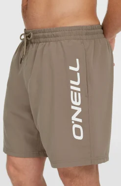 HommesShort de bain Cali 16''| Brun