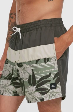 HommesShort de bain Cali Block15''| Vert