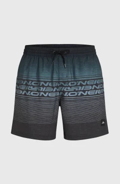 HommesShort de bain Logo Stripe 16''| Noir Mix