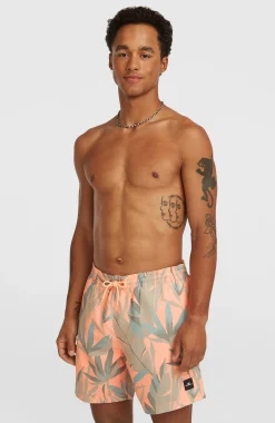 HommesShort de bain O'Neill Print 16| Orange
