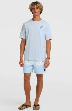 HommesShort de bain O'Neill Uni Flower 16''| Bleu Mix