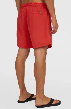 HommesShort de bain O'Neill Vert 16''| Rouge