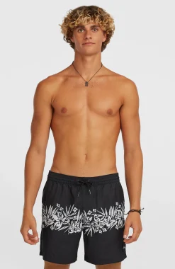 HommesShort de bain O'Neill Uni Flower 16''| Noir Mix
