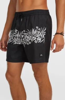 HommesShort de bain O'Neill Uni Flower 16''| Noir Mix