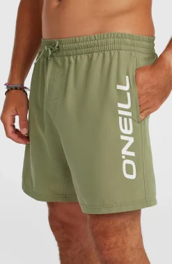 HommesShort de bain O'Neill Logo 16''| Vert