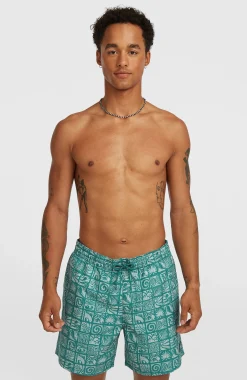 HommesShort de bain O'Neill Print 16| Bleu
