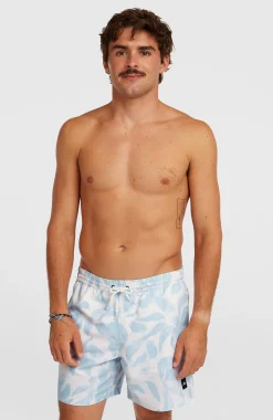 HommesShort de bain O'Neill Print 16| Blanc