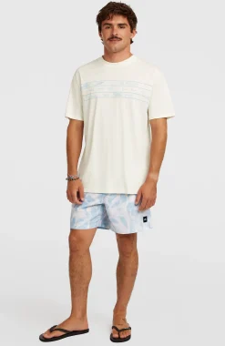 HommesShort de bain O'Neill Print 16| Blanc