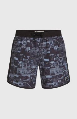 HommesShort de bain O'Riginals Scallop 16| Noir Mix