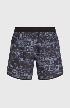 HommesShort de bain O'Riginals Scallop 16| Noir Mix