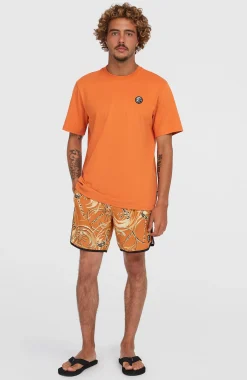 HommesShort de bain O'Riginals Scallop 16| Orange