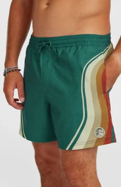 HommesShort de bain O'Riginals Longboard 15| Vert Mix