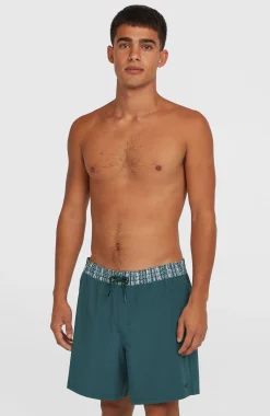 HommesShort de bain Pocket Print 16| Bleu