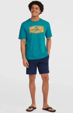 HommesShort de survêtement Small Logo| Bleu