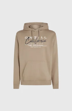 HommesSweat à capuche Cali Original| Brun