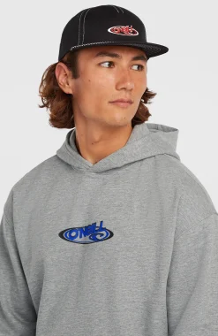 HommesSweat à capuche Essentials 90s Logo| Gris