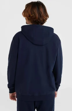HommesSweat à capuche et zip intégral O'Neill Small Logo| Bleu