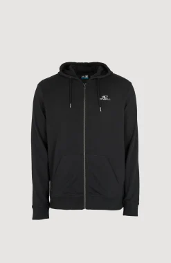 HommesSweat à capuche et zip intégral O'Neill Small Logo| Noire