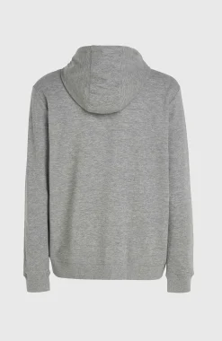 HommesSweat à capuche et zip intégral O'Neill Small Logo| Gris