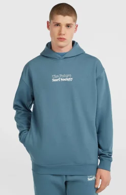 HommesSweat à capuche Future Surf Society| Bleu