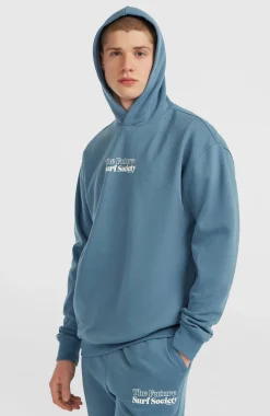 HommesSweat à capuche Future Surf Society| Bleu