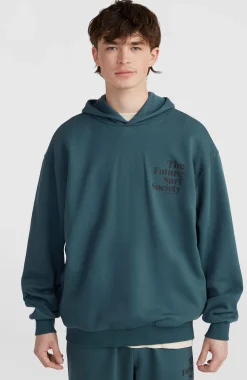 HommesSweat à capuche Future Surf Society| Bleu
