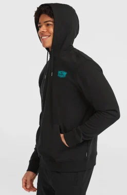 HommesSweat à capuche Graphic| Noire