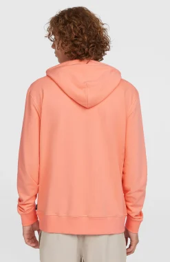 HommesSweat à capuche Logo| Rose