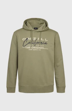 HommesSweat à capuche O'Neill California Graphic| Vert