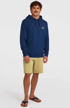HommesSweat à capuche Original Cali Logo| Bleu