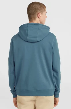 HommesSweat à capuche Small Logo| Bleu