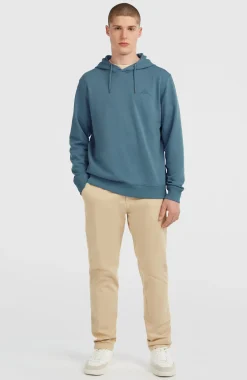 HommesSweat à capuche Small Logo| Bleu