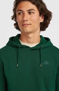 HommesSweat à capuche Small Logo| Vert