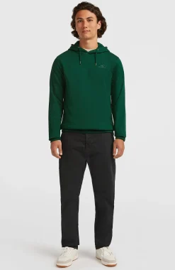 HommesSweat à capuche Small Logo| Vert