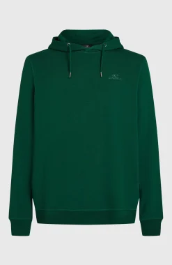 HommesSweat à capuche Small Logo| Vert