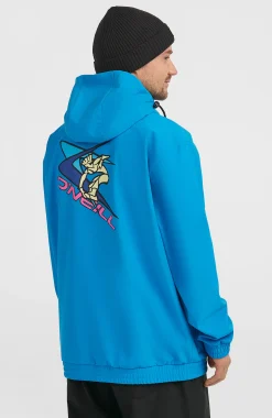 HommesSweat à capuche Softshell FWC'Play| Bleu