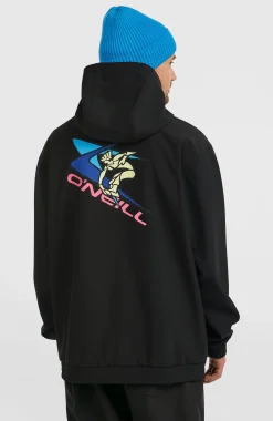 HommesSweat à capuche Softshell FWC'Play| Noire