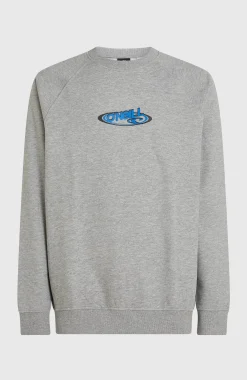 HommesSweatshirt à col rond Essentials 90s Logo| Gris