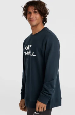 HommesSweatshirt à col rond O'Neill Logo| Bleu