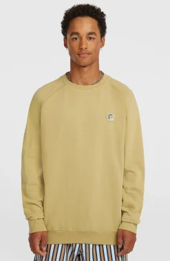 HommesSweatshirt à col rond O'Riginals Badge Crew| Beige