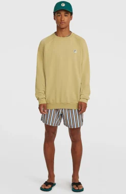 HommesSweatshirt à col rond O'Riginals Badge Crew| Beige