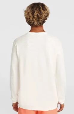 HommesT-shirt à manches longues O'Neill Slub| Blanc