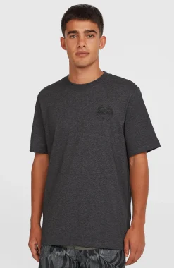 HommesT-shirt Back Print| Noire