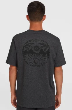 HommesT-shirt Back Print| Noire