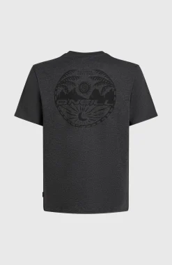 HommesT-shirt Back Print| Noire
